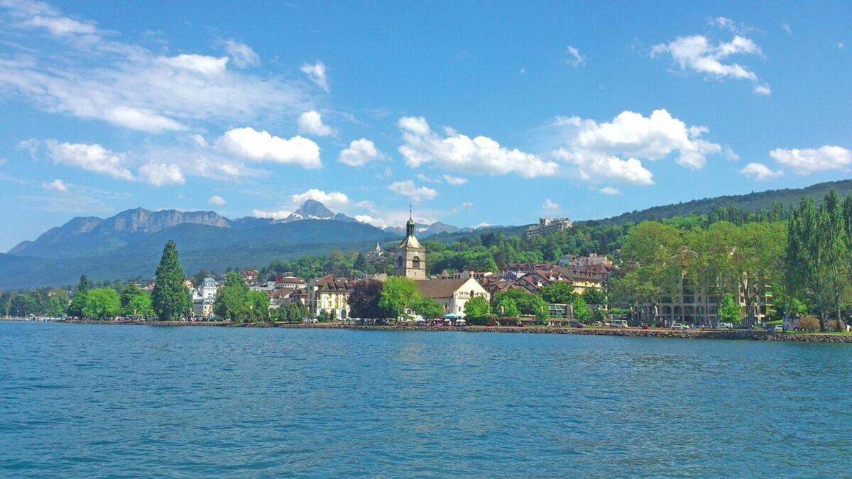 L'Ourserie Bed & Breakfast Saint-Paul-en-Chablais Zimmer foto